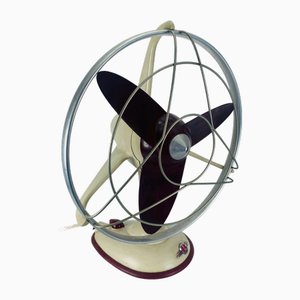 Vintage Ventilator aus Metall, 1950er