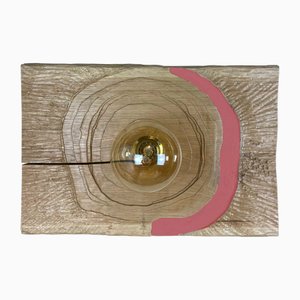 Pompeian Red Spinning Top Lamp by Pietro Meccani for Meccani Design