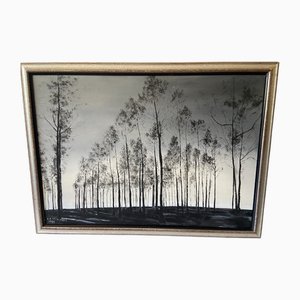 C. M. Ollivierre, 1990, Oil on Canvas, Framed