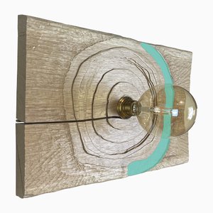 Green Spinning Top Lamp by Pietro Meccani for Meccani Design