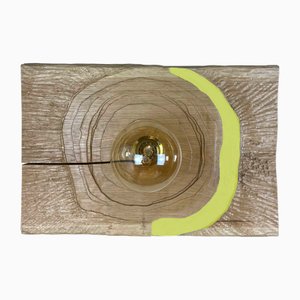 Light Green Spinning Top Lamp by Pietro Meccani for Meccani Design