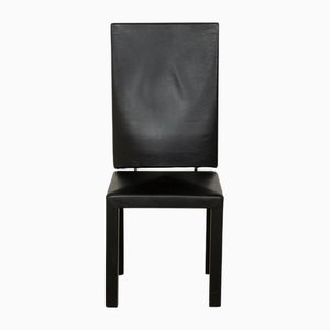 Sedie Arcadia in pelle di B&b Italia, set di 8