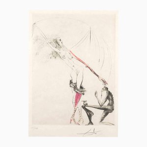 Dali, La Botte Violette, Etching, 1969
