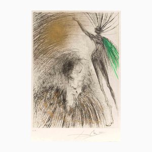 Dali, Vieux Faust, Etching, 1969