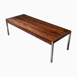 Mesa de centro holandesa vintage de palisandro, años 60