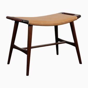 Taburete de piano modelo AP-30 teñido atribuido a Hans J. Wegner por P. Stolen, años 60