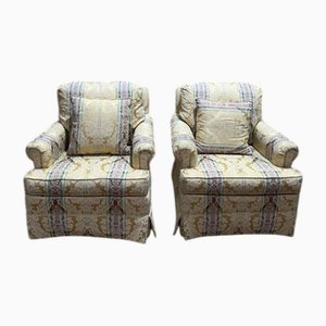 Poltrone in seta, Regno Unito, set di 2