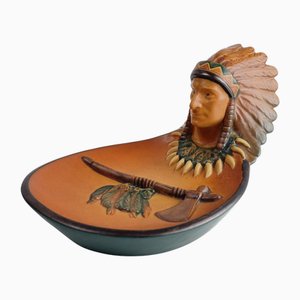 Danish Hand-Crafted Art Nouveau Ashtray or Bowl by P. Ipsens Enke, 1920s