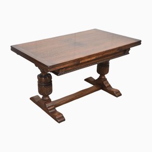 Oak Draw Leaf Refectory Table, 1890s