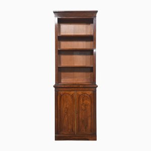 Rosewood Open Bookcase, 19th Century