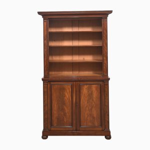Mahogany Open Bookcase, 19th Century