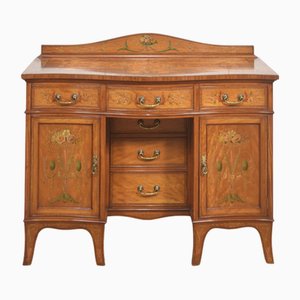 Painted Satinwood Dressing Table, 1890s