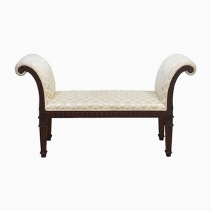 Finestrino in mogano intagliato, fine XIX secolo