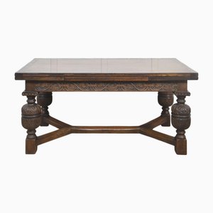 Oak Refectory Table, 1890s