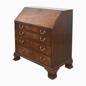 George III Mahogany Bureau