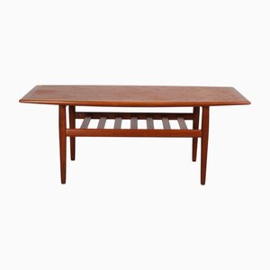 Coffee Table in Teak by Grete Jalk, Denmark, 1960s