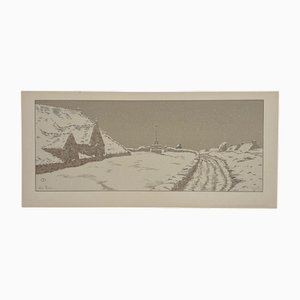 Henri Rivière, The Magic Of The Hours - The Snow, Lithograph