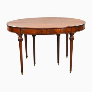 Large Antique Mahogany Extending Dining Table, 1900s