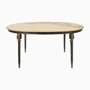 Tavolino da caffè in ottone di Maison Baguès