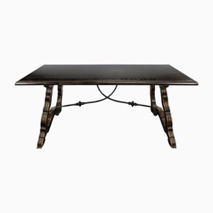 Spanish Style Wrought Iron Spacer Table