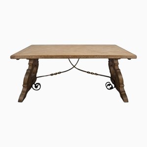 Spanish Style Table in Limed Oak