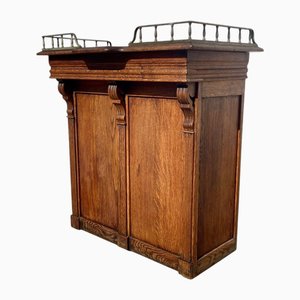 Oak Shop Counter, 19th Century