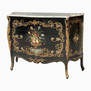 Louis XV Style Painted Chest of Drawers