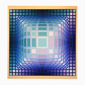 Victor Vasarely, Koska-Pint, 1975, Silkscreen