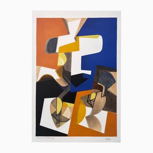 Maurice Estève, The Prince, 1954, Lithograph