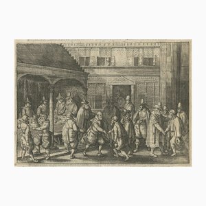 After Pontanus, The Return of Dutch Explorers to Amsterdam Harbor, 1611