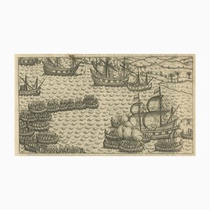 Naval Battle between Dutch and Javanese Fleets, 1611, Paper