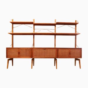Teak Regalsystem von Ingolf Bahus, Norwegen, 1960er