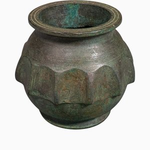 Kleines antikes japanisches Meiji Bronze Kalligraphie Tintenfass, 1900er