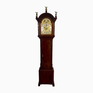 Antique George III Mahogany 8-Day Long Case Clock