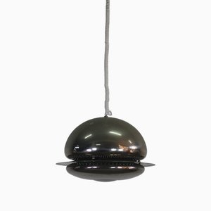 Nictea Pendant Lamps in Nickel-Plated Brass by Tobia Scarpa for Flos, 1960s, Set of 2