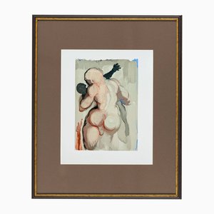 Salvador Dali, Deaths by Violence, 1960, Holzschnitt-Druck