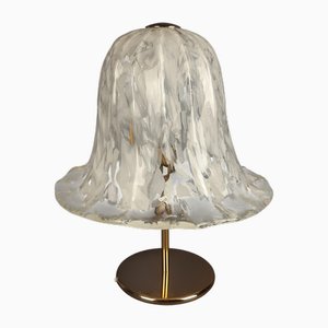 Modern Murano Glass and Brass Mushroom Table Lamp from La Murrina, 1970s