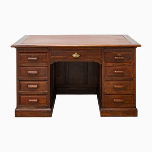 Oak Ministerial Desk, 1920s