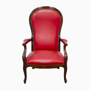 Louis Philippe Style Beech Armchair
