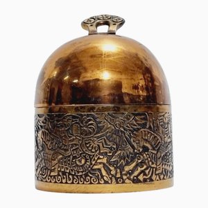 Industrial Copper Jewelry Box, 1960s