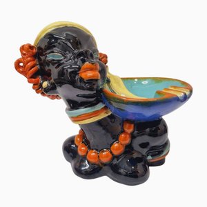 Art Deco Ceramic Ashtray, 1930s