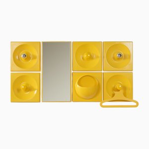 Quadro Wall Unit by Jürgen Lange for Schönbuch, 1970s, Set of 8