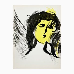 Marc Chagall, der Engel, 1960, Lithographie