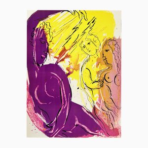 Marc Chagall, Paradiesengel, 1960, Lithographie