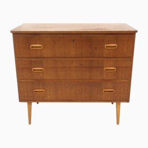 Teak Chest of Drawers, Sweden, 1960s