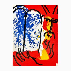 Marc Chagall, Moses I, 1960, Lithographie