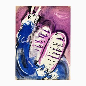 Marc Chagall, Moses II, 1960, Lithographie