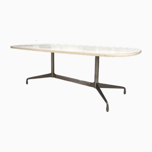 Tavolo ovale di Charles Eames per Herman Miller / Vitra, anni '60