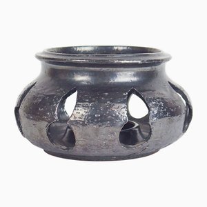 Portacandele in ceramica di Jean Marais, anni '70