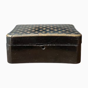 Napoleon III Dose in á la Reine Intarsien, Frankreich, 19. Jh.